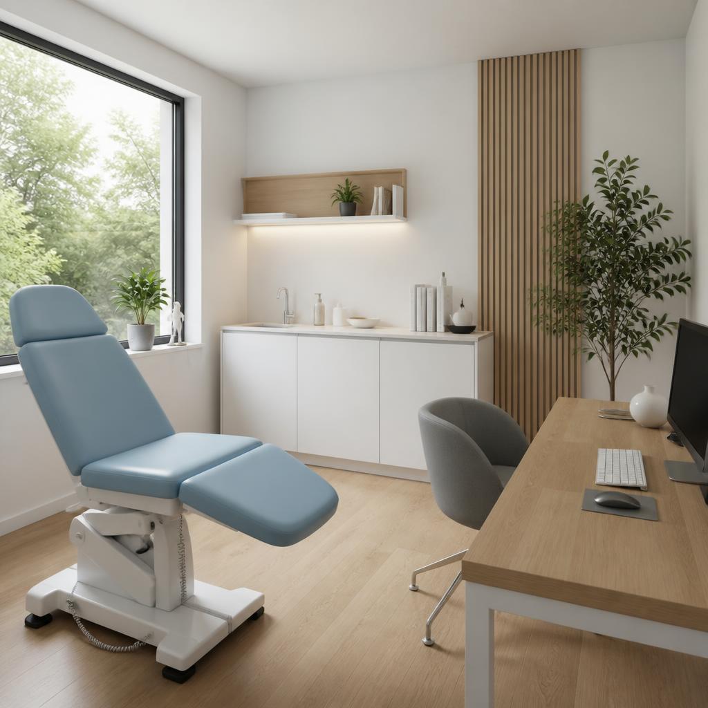 Rengøring i lægeklinik
